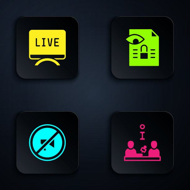 设置采访、现场报道、审查、盖章图片下载