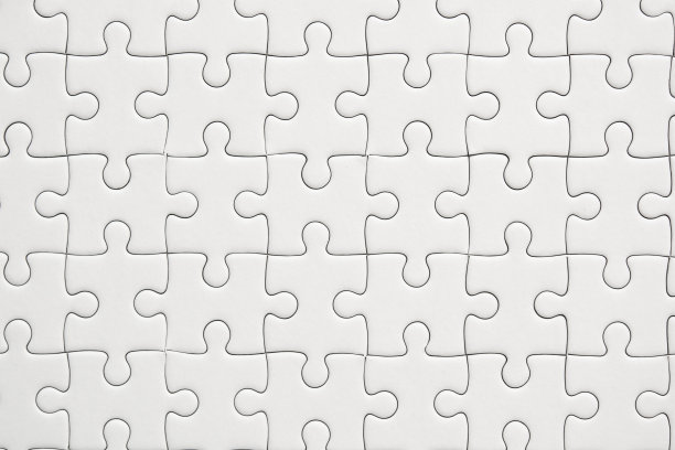 白色拼图图案背景图片下载