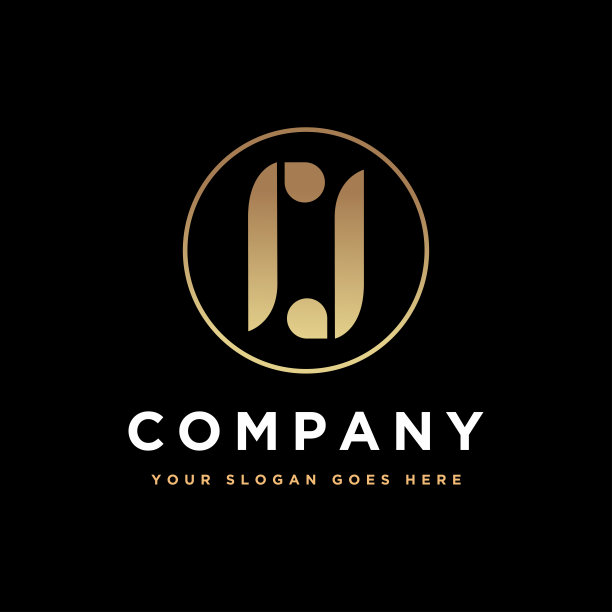 组合字母RJ标志图标矢量模板在白色背景图片下载