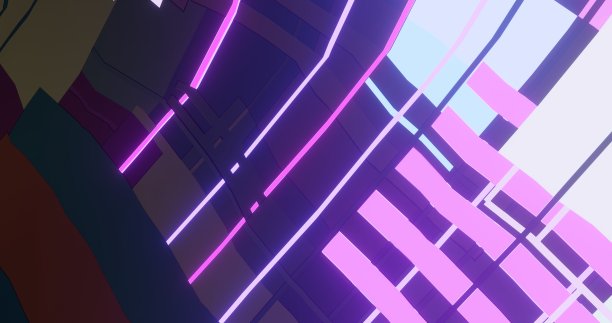 3D渲染插图的一个溢价4K数字抽象背景使用作为模板封面，模板访问卡，图形壁纸，未来的设计，时尚的插图图片下载