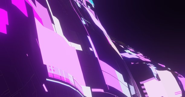 3D渲染插图的一个溢价4K数字抽象背景使用作为模板封面，模板访问卡，图形壁纸，未来的设计，时尚的插图图片下载