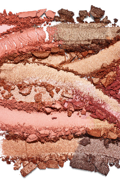 模糊的眼影接近白色图片下载