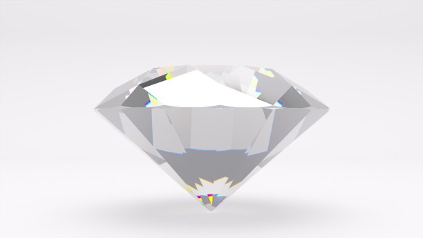 钻石与抛光水晶面图片下载