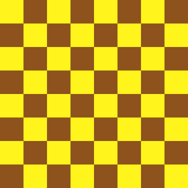 棕黄色棋盘桌的插图图片下载
