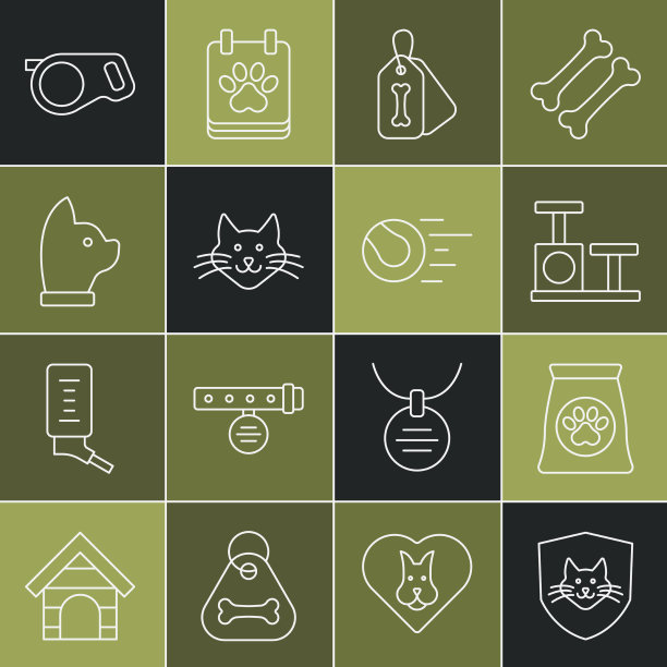 设行动物健康保险食品袋图片下载