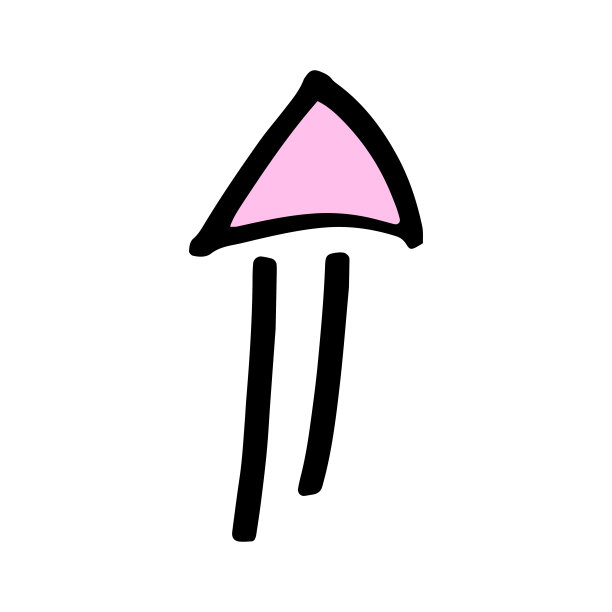 涂鸦信息图形箭头符号彩色和黑色矢量线。图片下载