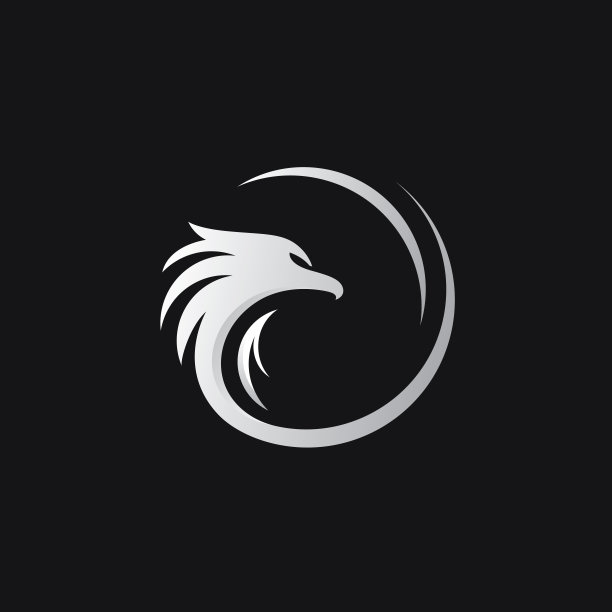 鹰图标设计矢量，插图图片下载