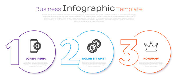 在线扑克桌游，赌场筹码与美元和皇冠。业务信息模板。向量图片下载