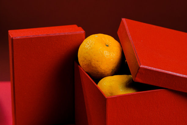 中国新年节日装饰在红色的背景。农历新年。图片下载