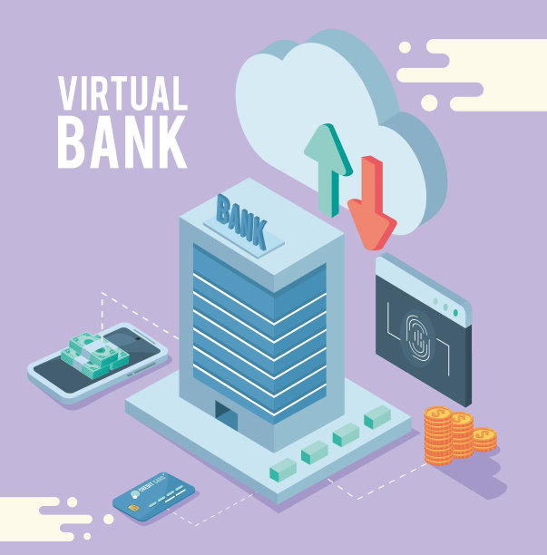 银行大楼及网页图片下载