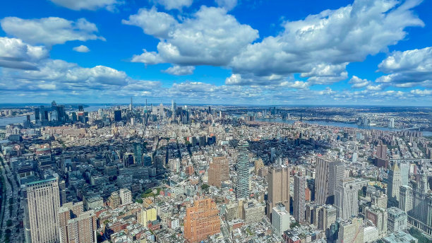 纽约建筑物和天际线的库存素材图片下载