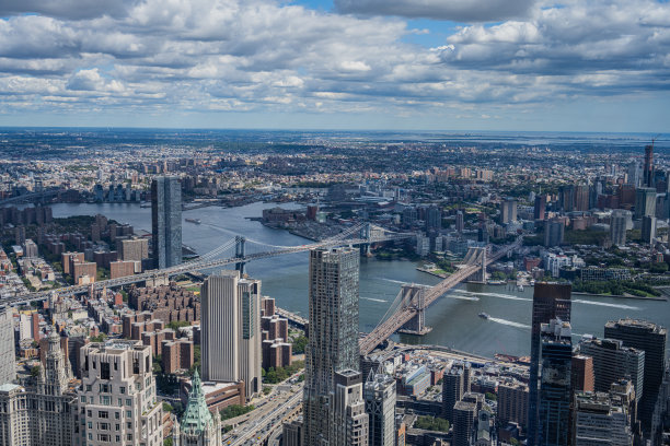 纽约建筑物和天际线的库存素材图片下载