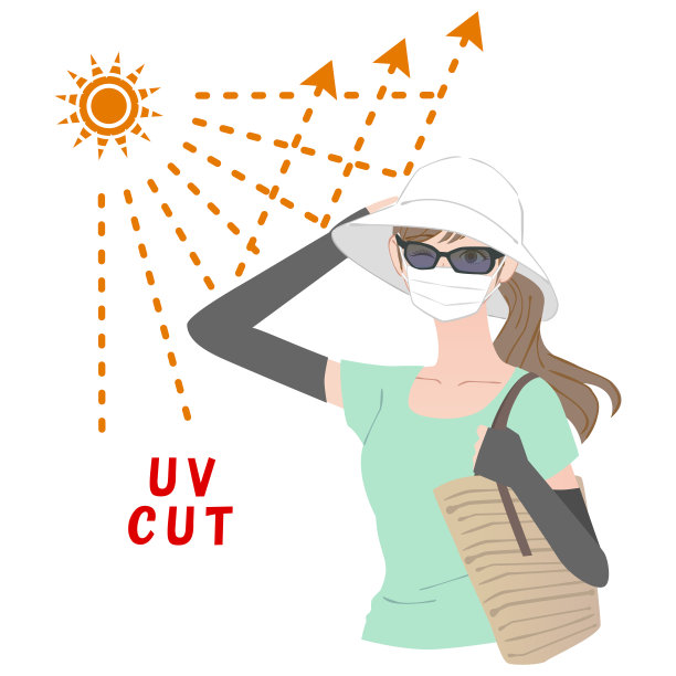 有紫外线防护的女性图片下载