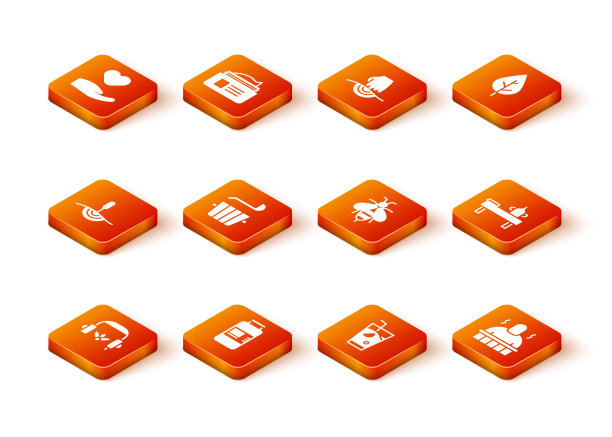 设置耳机冥想，胶原蛋白血清，针灸疗法，桑拿桶和勺子，新鲜冰沙，蜜蜂，水疗程序和按摩桌与油图标。向量图片下载