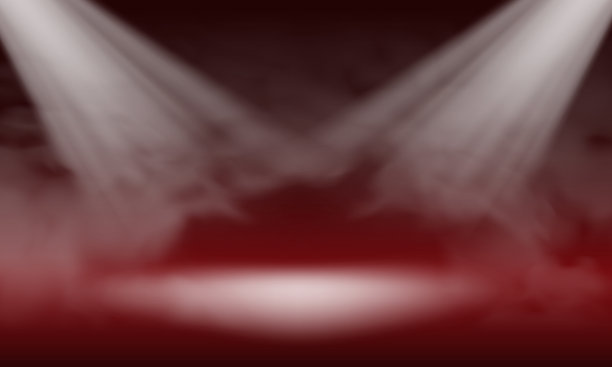 聚光灯带明亮的白光图片下载