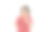 展示和展示产品在开放的棕榈美丽的亚洲妇女孤立在白色背景上图片下载