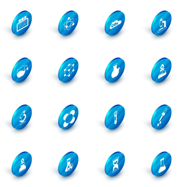 设置云显微镜测试中二氧化碳原子排放量图片下载