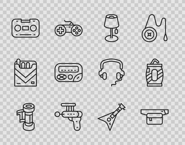 设置线相机辊筒腰袋图片下载