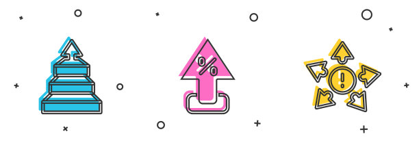 设置金字塔图表信息图表百分比向上箭头图片下载