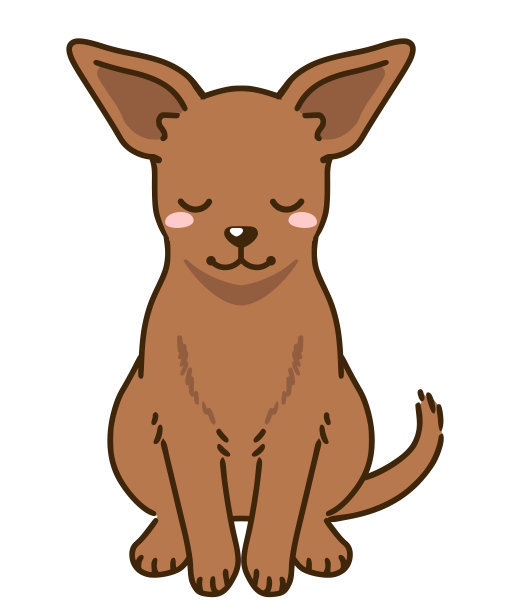 问候迷你型Pinscher(棕色外套)图片下载