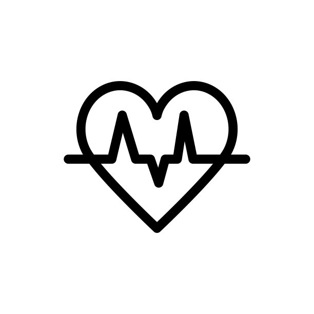 心跳矢量图标图片下载