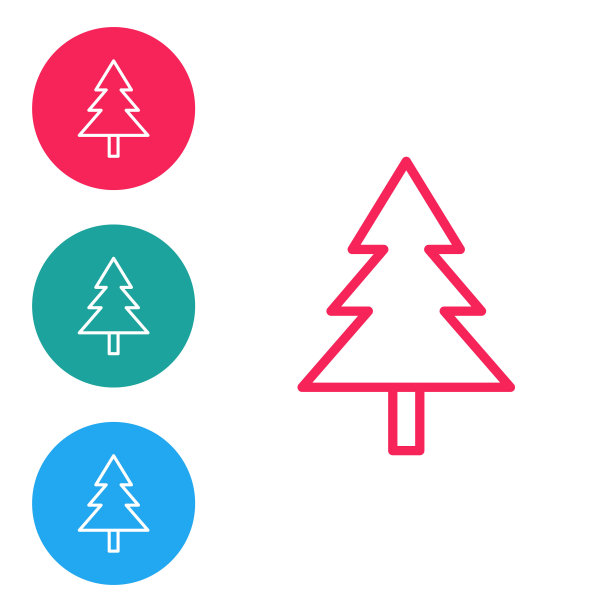 圣诞树图标图片下载