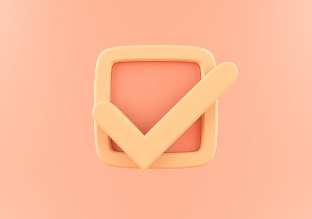 有彩色标记的清单图片下载