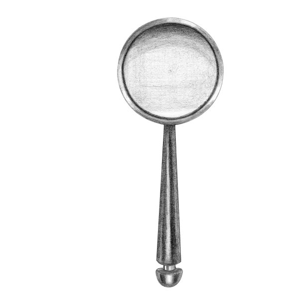 老式放大镜放大镜图片下载