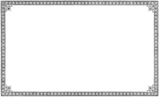 老旧的破旧的古董书插图雕刻，孤立的纸页黑色雕刻框架背景，水平框架grunge拷贝空间，凸版凸版印刷，大细节特写图片下载