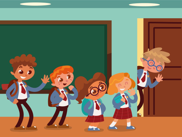 开学季-插画素材ID：415449726