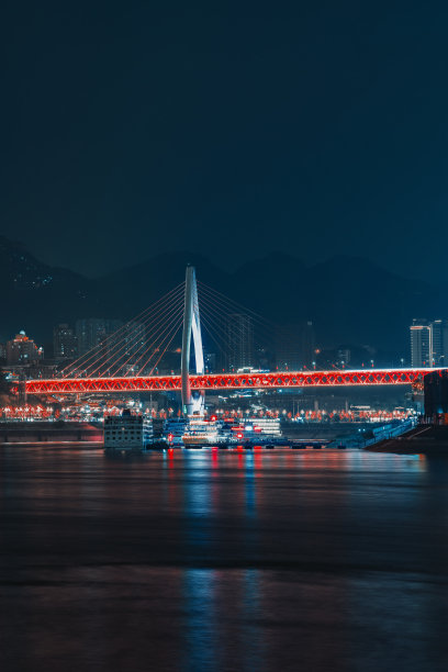 重庆河滨夜景图片下载