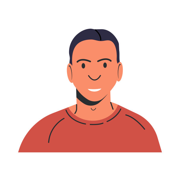 穿着休闲装的快乐男人图片下载