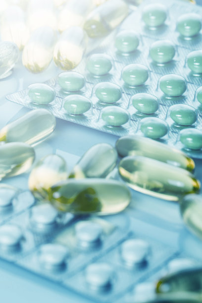 不同药丸和胶囊的特写图片下载