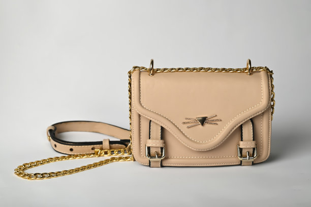 配有可调节肩带的时尚真皮女士手提包图片下载