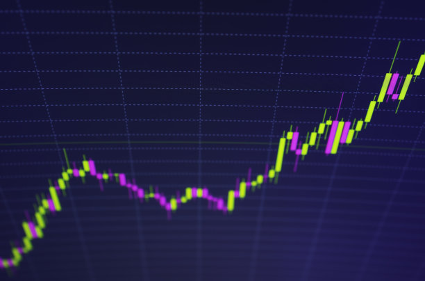 cryptocurrency /外汇股票图表背景图片下载