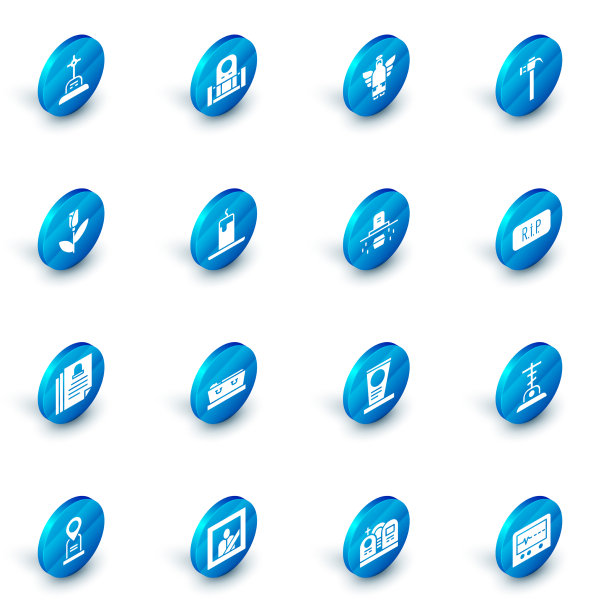 圣诞天使锤与墓碑立墓图片下载