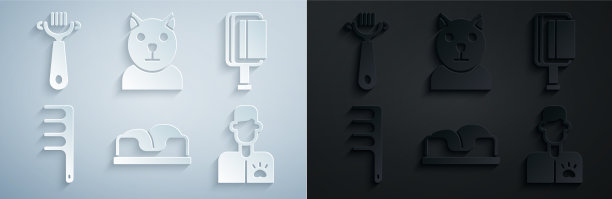 设置宠物床毛刷供狗和猫使用图片下载