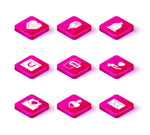 装着情人节爱心瓶的信封图片下载