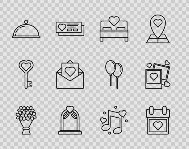 定行花束，挂历用心图片下载