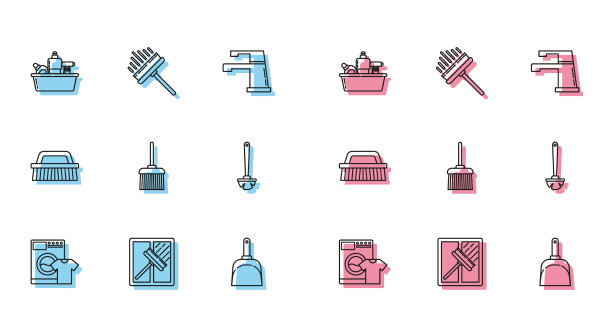 设置线刷和t恤刮板刮板图片下载