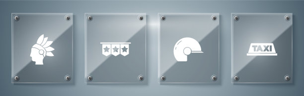 集出租车车顶棒球头盔嘉年华于一体图片下载