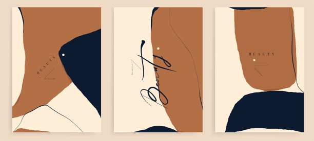 抽象时尚通用的艺术模板图片下载