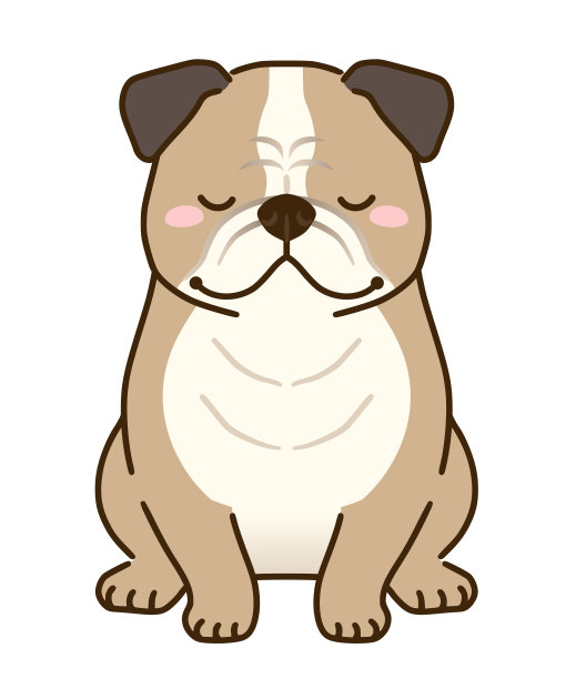 斗牛犬的问候图片下载