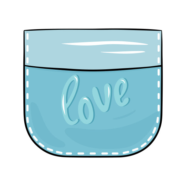 贴衣服口袋。图片下载