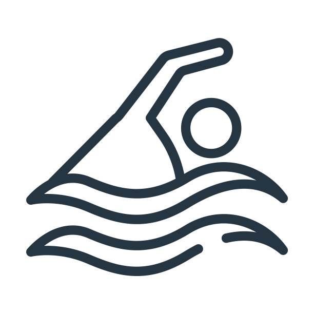 男子游泳细线图标。运动、人的线性图标来源于健身馆和健身概念孤立的轮廓标志。矢量插图符号元素的网页设计和应用程序。图片下载