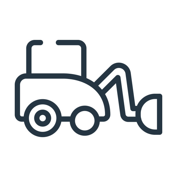 挖掘机玩具细线图标。装载机，卡车线性图标从玩具概念孤立轮廓标志。矢量插图符号元素的网页设计和应用程序。图片下载