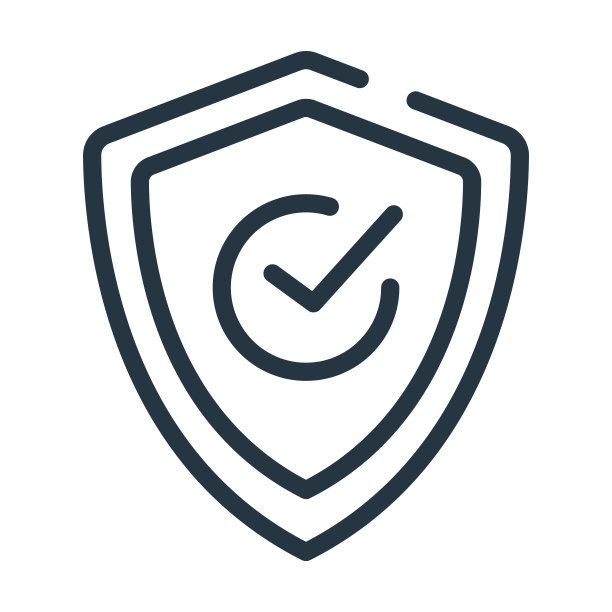 盾牌细线图标。屏蔽，标记线性图标从技术概念孤立的轮廓符号。矢量插图符号元素的网页设计和应用程序。图片下载