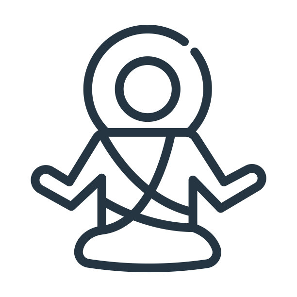 和尚细线图标。宗教、祈祷的线性图标是从宗教概念孤立出来的轮廓符号。矢量插图符号元素的网页设计和应用程序。图片下载