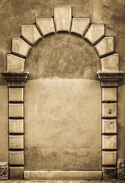 历史建筑的美丽拱门图片下载