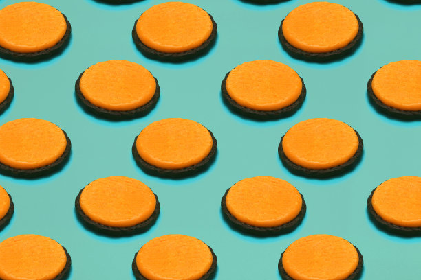 巧克力奶油曲奇图案图片下载